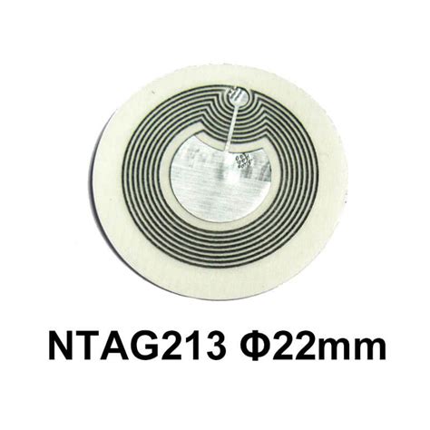 NTAG213 NFC Wet Inlay 10pcs with 180 Bytes NFC Stickers